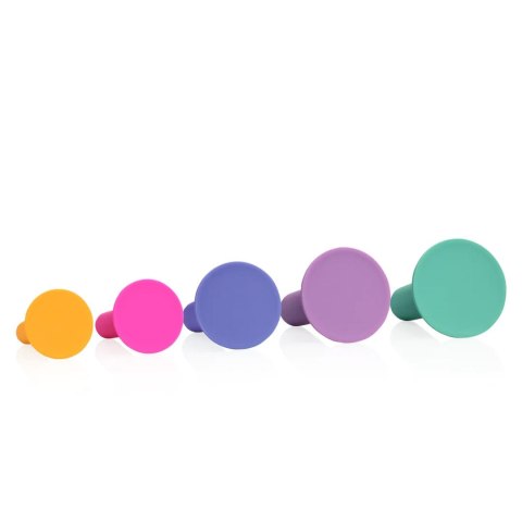 Silicone Vagina Dilator Set - Multicolor Loveline