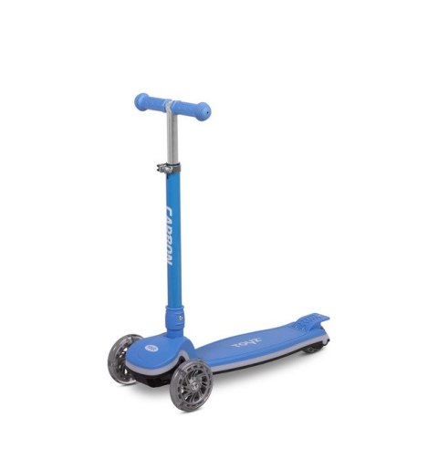 HULAJNOGA 3-KOŁOWA CARBON LIGHT BLUE