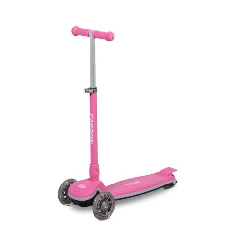HULAJNOGA 3-KOŁOWA CARBON PINK
