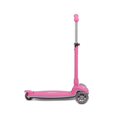 HULAJNOGA 3-KOŁOWA CARBON PINK