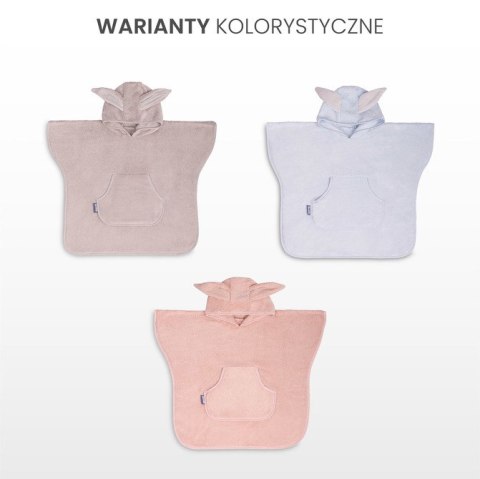 PONCZO KĄPIELOWE CORAL BLUE