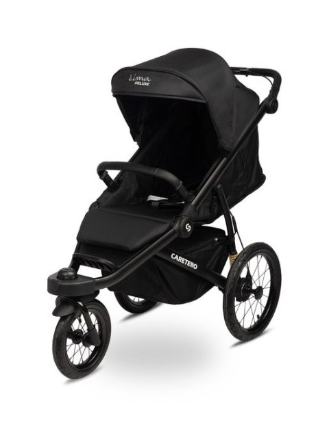 WÓZEK SPACEROWY LIMA DELUXE BLACK