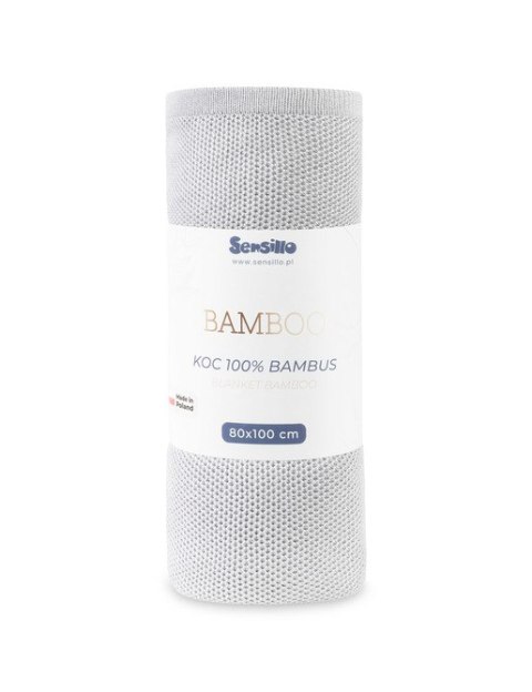 KOC BAMBOO 80X100 SILVER