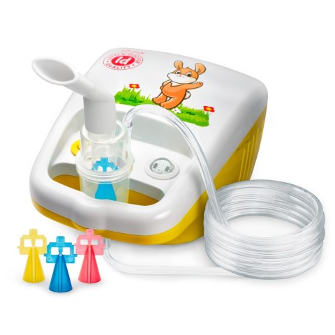 LD-212C yellow Inhalator tłokowy LITTLE DOCTOR