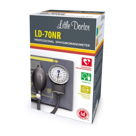 LD-70NR Ciśnieniomierz mechaniczny+mankiet (25-40cm bez relingu) LITTLE DOCTOR