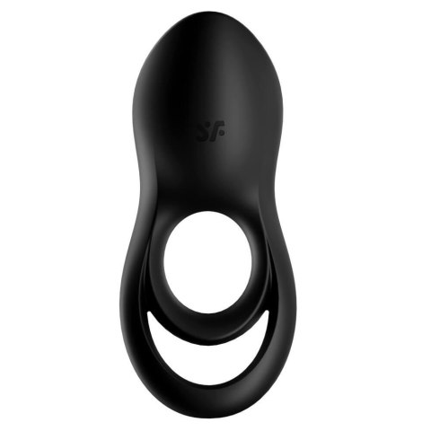 Pierścień wibrujący podwójny Satisfyer Legendary Duo czarny silikonowy Satisfyer