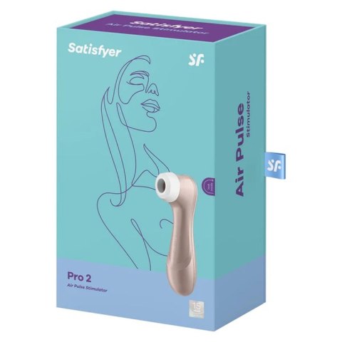 Stymulator łechtaczki silikonowy wodoodporny Satisfyer Pro 2 Generation 2 Satisfyer