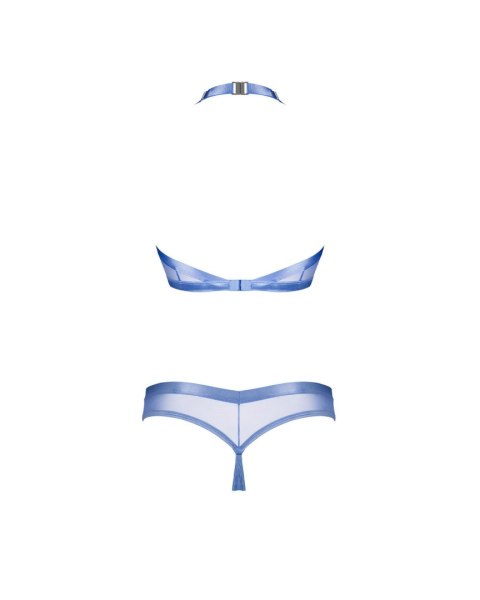 Błękitny Shaderi top i stringi Obsessive M/L Obsessive