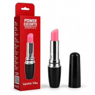 Dyskretny mini wibrator szminka Power Escorts czarny 9.5 cm Power Escorts