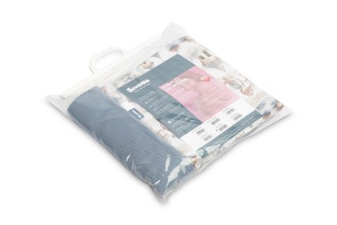 KOMPLET DO WÓZKA MUŚLIN SMOKI JEANS