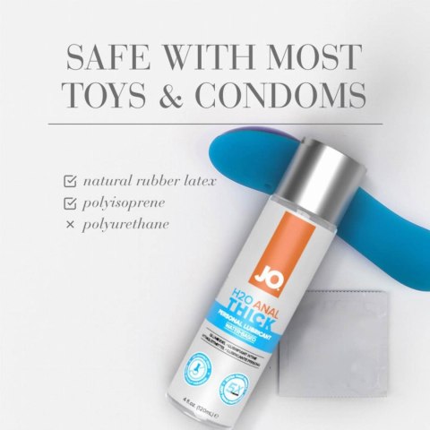 System JO - H2O Anal Thick Lubricant - 120 ml JO