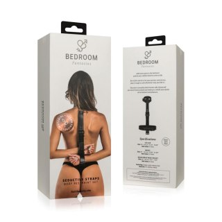 Zestaw do krępowania Bedroom Fantasies z obrożą i mankietami czarny Bedroom Fantasies