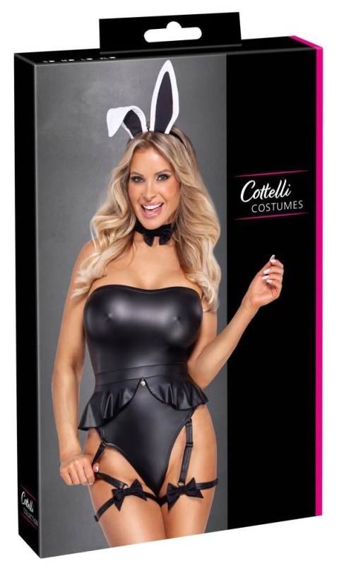 Body króliczka Cottelli XL czarny Cottelli COSTUMES