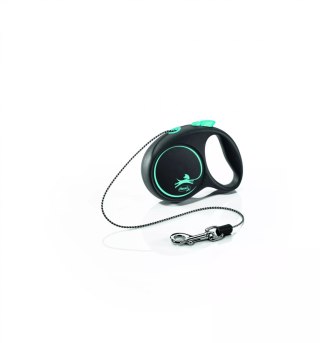 Flexi Smycz Black Design XS Linka 3m Do 8kg Niebieska Flexi