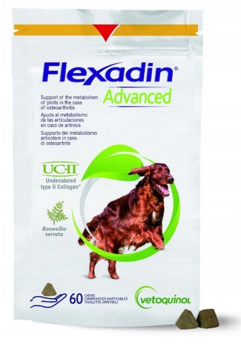 Vetoquinol Flexadin Advanced 60szt Vetoquinol