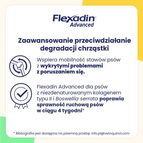 Vetoquinol Flexadin Advanced 60szt Vetoquinol