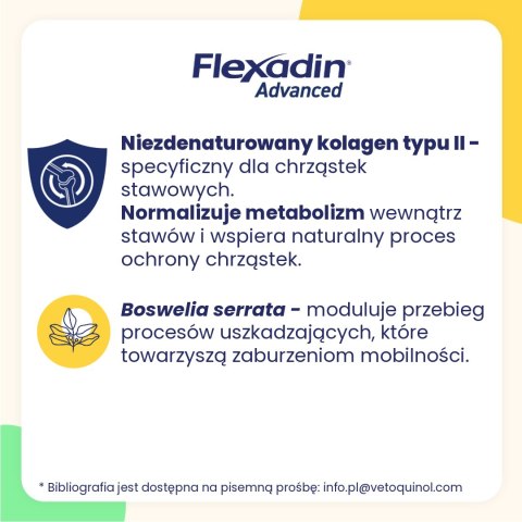 Vetoquinol Flexadin Advanced 60szt Vetoquinol