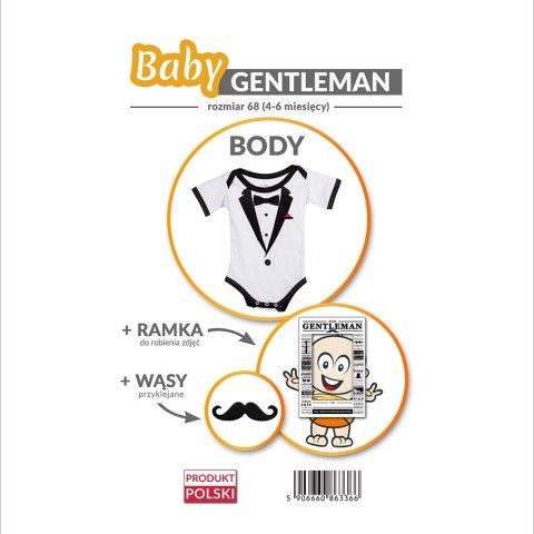 Baby Gentleman - Body - Rozmiar 68 Baby Gadgets