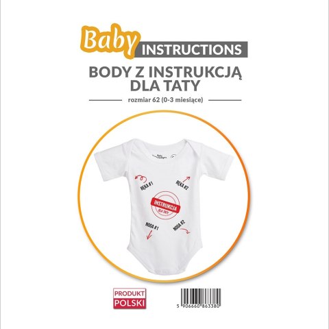 Baby Instructions bodziak instrukcja jak ubrać Baby Gadgets