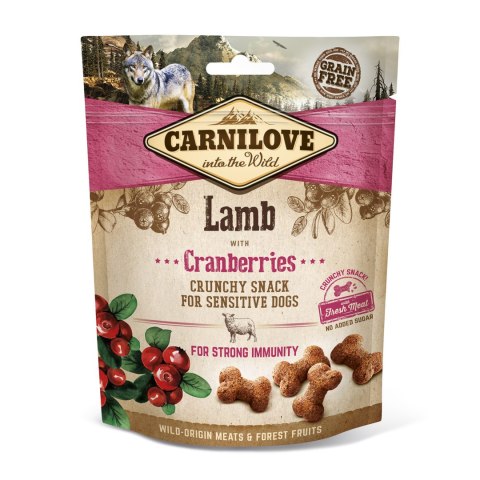 Carnilove Crunchy Snack Jagnięcina I Żurawina Dla Psów 200g Carnilove