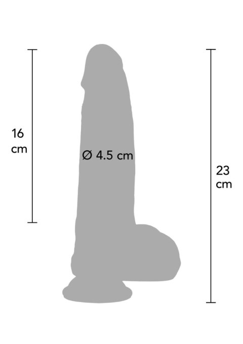 Ultra Realistic Dildo Silicone 18 cm Hidden Desire