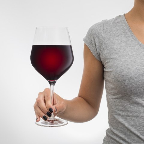 Etui na butelkę wina i 2 gigantyczne kieliszki xxl DiVinto