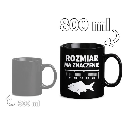 Gigantyczny Kubek Wędkarza - Rozmiar ma znaczenie - Prezent dla wędkarza Froster