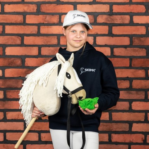 Konik na kiju z kantarem - Hobby Horse Skippi - Almond - A3 - prezent Skippi