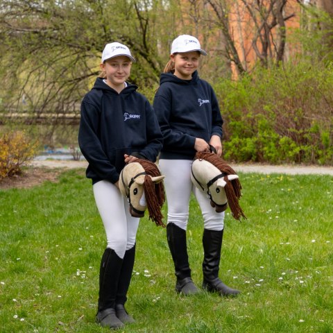 Konik na kiju z kantarem - Hobby Horse Skippi - Karmel - A3 - prezent Skippi