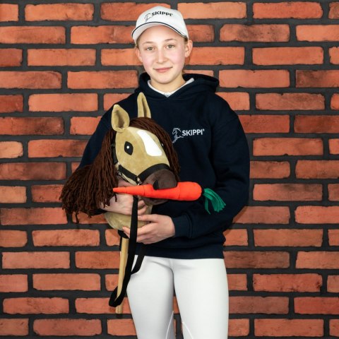 Konik na kiju z kantarem - Hobby Horse Skippi - Karmel - A3 - prezent Skippi