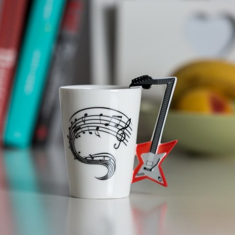 Kubek Muzyka - Gitara Elektryczna - pudełko premium - dla fanów rocka Froster