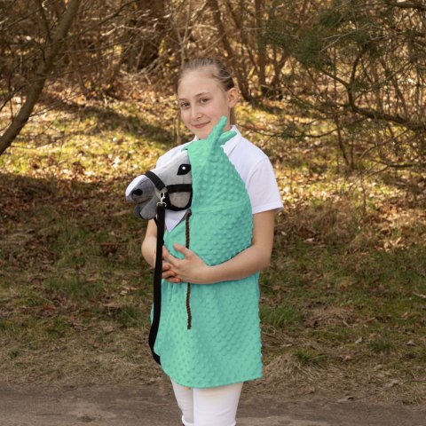 Peleryna Skippi dla Hobby Horse - zielona - uniwersalny rozmiar A3 A4 Skippi
