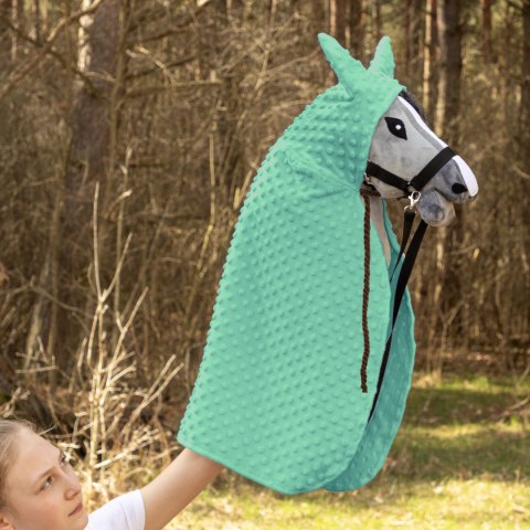 Peleryna Skippi dla Hobby Horse - zielona - uniwersalny rozmiar A3 A4 Skippi