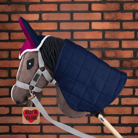 Skippi Kantar dla Hobby Horse - wodze, 2 wymienne futerka - szary Skippi
