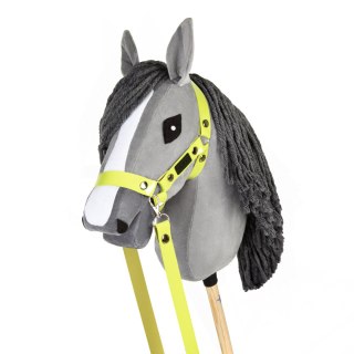 Skippi Kantar dla Hobby Horse - wodze, ekoskóra - jasny zielony Skippi