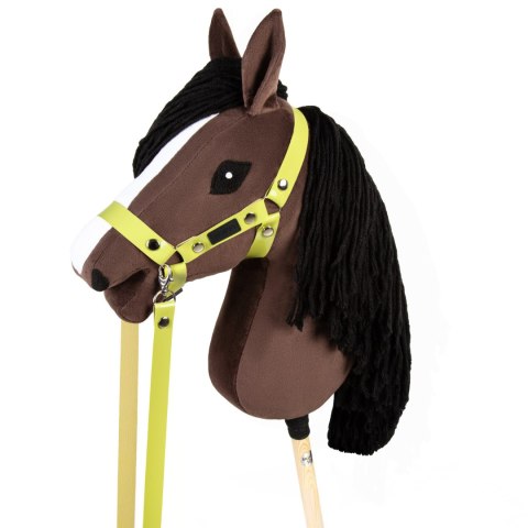 Skippi Kantar dla Hobby Horse - wodze, ekoskóra - jasny zielony Skippi