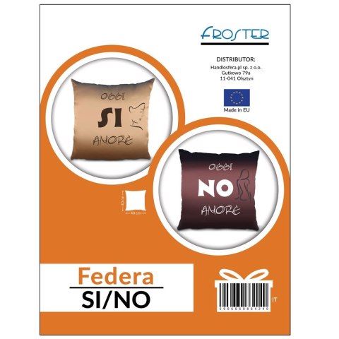Poszewka prezentowa - Tak/Nie (IT) Froster