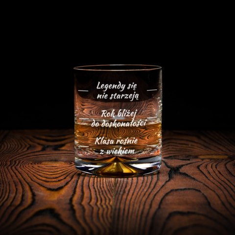 Urodzinowa szklanka do whisky - prezent na sześćdziesiątkę Froster