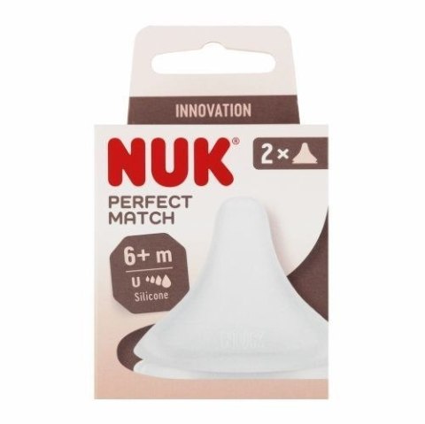 436041 SMOCZEK NA BUTELKĘ SILIKONOWY PERFECT MATCH 6+, 2SZT 538925, 10709034