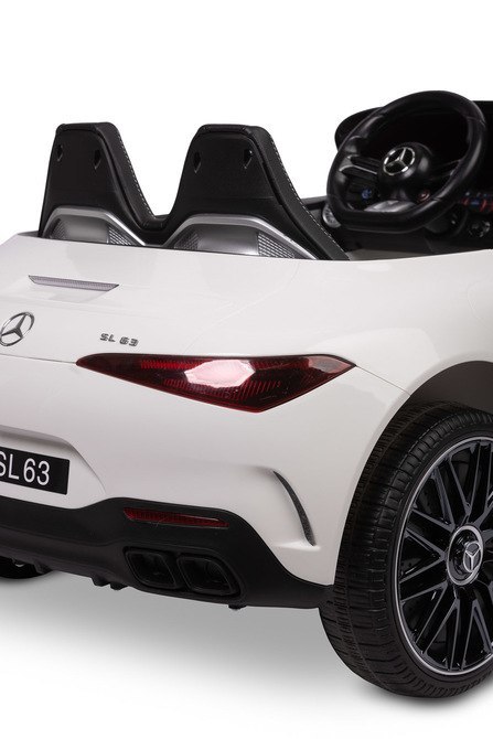 POJAZD NA AKUMULATOR MERCEDES SL63 WHITE