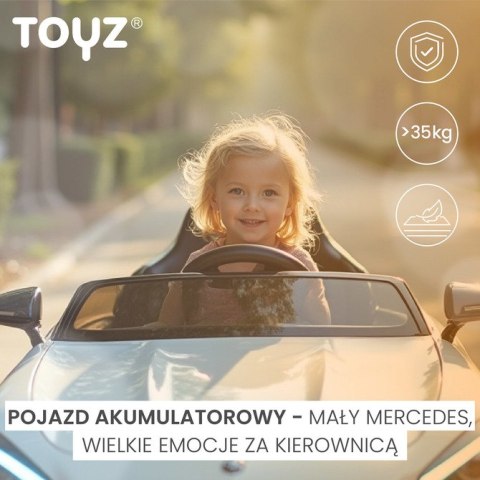 POJAZD NA AKUMULATOR MERCEDES SL63 WHITE
