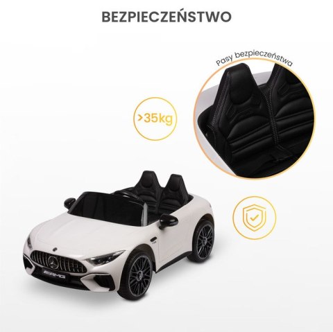 POJAZD NA AKUMULATOR MERCEDES SL63 WHITE
