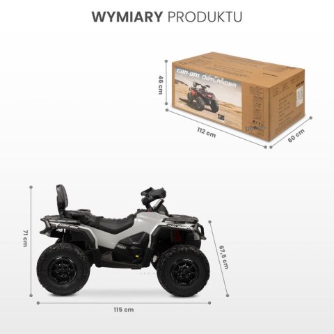 POJAZD NA AKUMULATOR OUTLANDER KHAKI