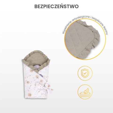 ROŻEK MUŚLIN BALETNICE RÓŻOWE 75x75
