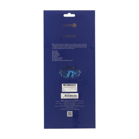 Florence Collection - Blindfold - Blue Ouch!