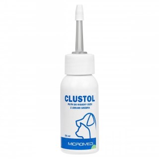 MICROMED Vet Clustol Płyn Do Higieny Uszu 50 Ml Micromed