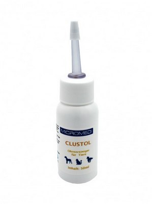 MICROMED Vet Clustol Płyn Do Higieny Uszu 50 Ml Micromed