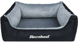 Recobed Sargasso Kanapa Dla Psa Czarno Szara M 80x65cm Recobed