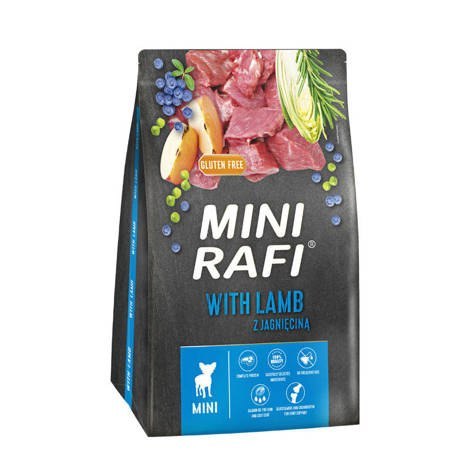 DOLINA NOTECI Rafi Mini Karma Sucha Dla Psa Z Jagnięciną 3 Kg Dolina Noteci
