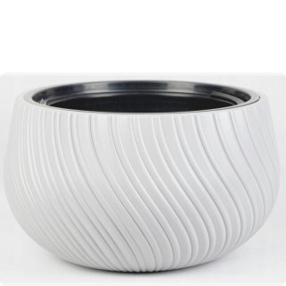 Donica Kula Mika 32 - biały FORM-PLASTIC